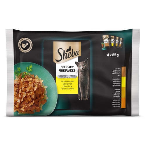 Sheba Delikatesse u želeu Izbor Peradi 4x85 g - Akcija u trgovini Zoo City