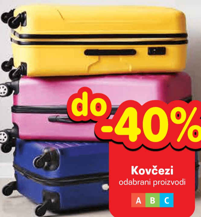 Kovčezi - Akcija u trgovini Plodine