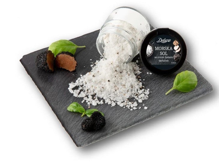 Morska sol s tartufima 100 g Deluxe - Akcija u trgovini Lidl