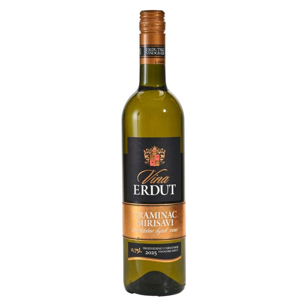 Vina Erdut Traminac ili Merlot 0,75 L - Akcija u trgovini Tommy