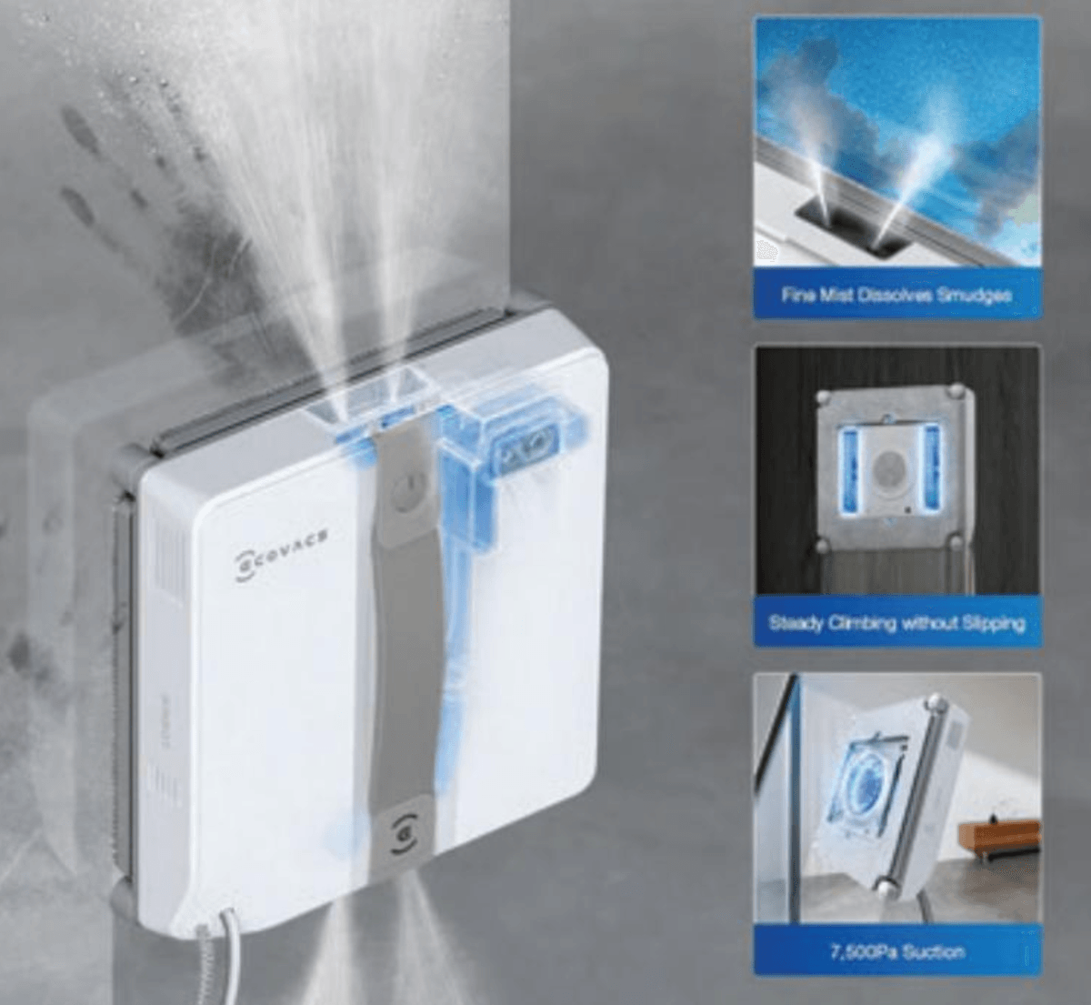 Robot za čišćenje prozora i staklenih površina Winbot mini - Akcija u trgovini KTC