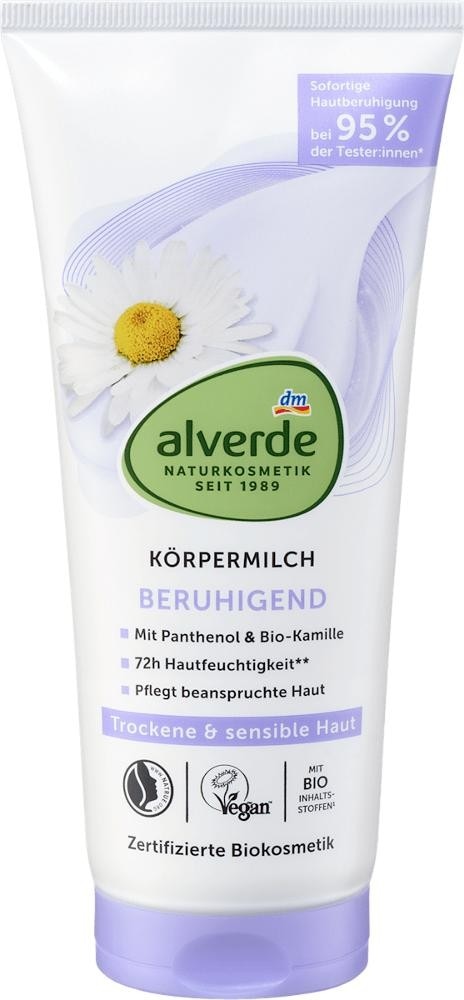 alverde umirujuće mlijeko 200 ml Akcija u trgovini Dm
