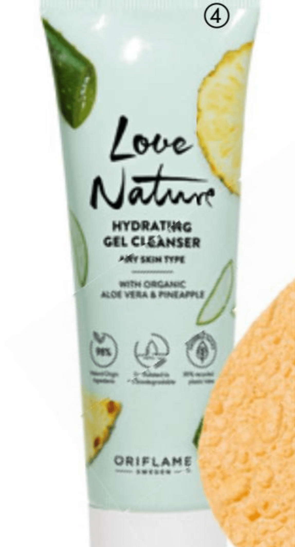 Love Nature Hydrating tonik s organskom aloe verom i ananasom 150 ml - Akcija u trgovini Oriflame