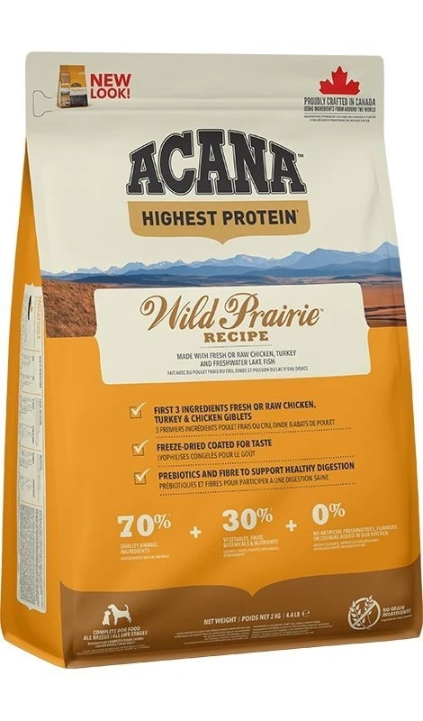 Acana Highest Protein Wild Prairie 2 kg - Akcija u trgovini Zoo City