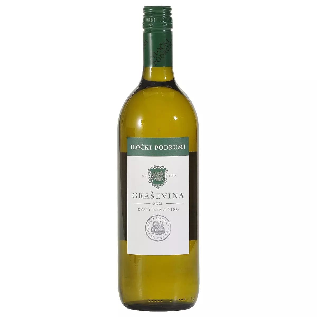 Flok Graševina bijelo vino 1 l - Akcija u trgovini KTC
