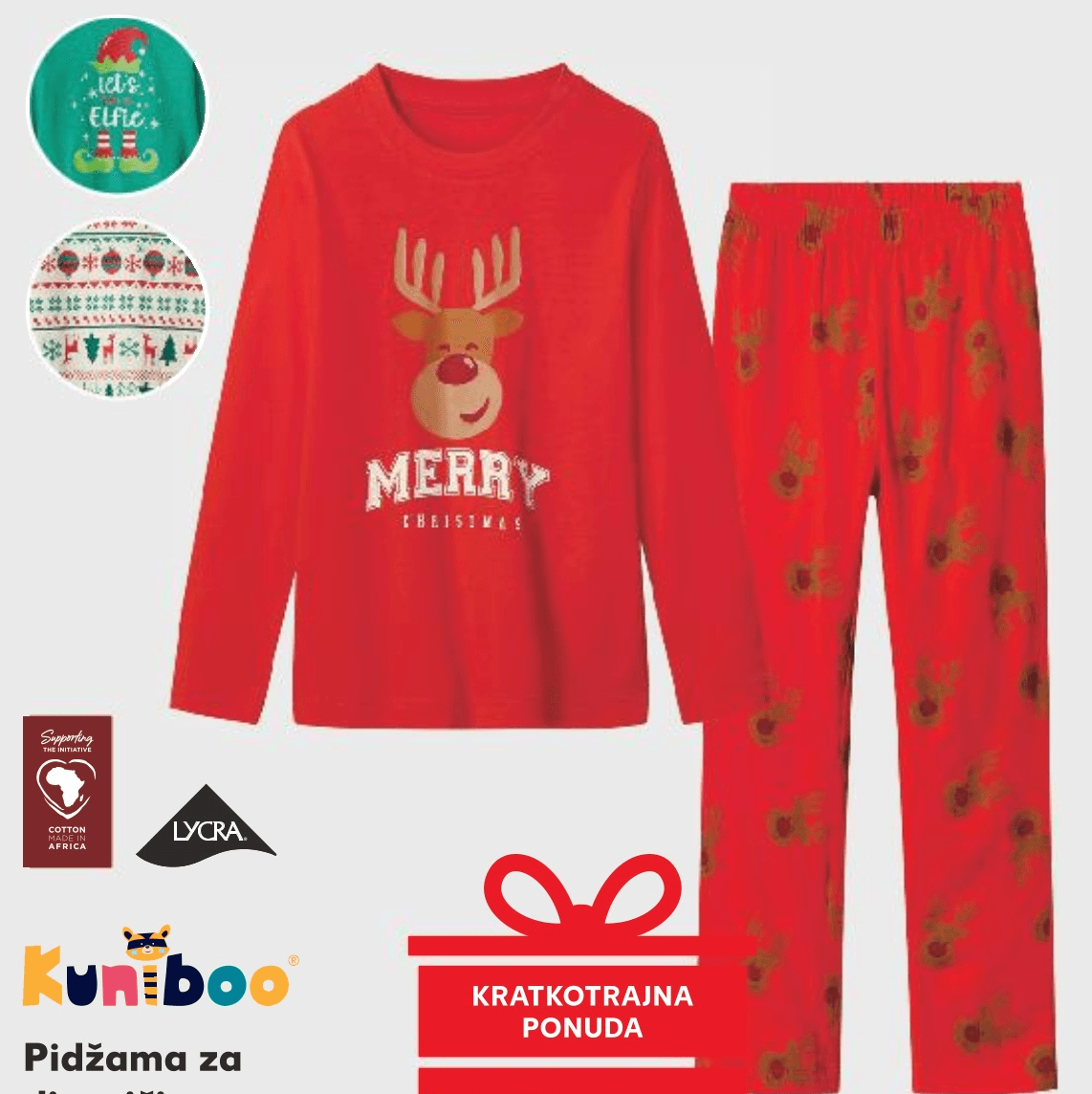Pidžama za djevojčice Kuniboo - Akcija u trgovini Kaufland