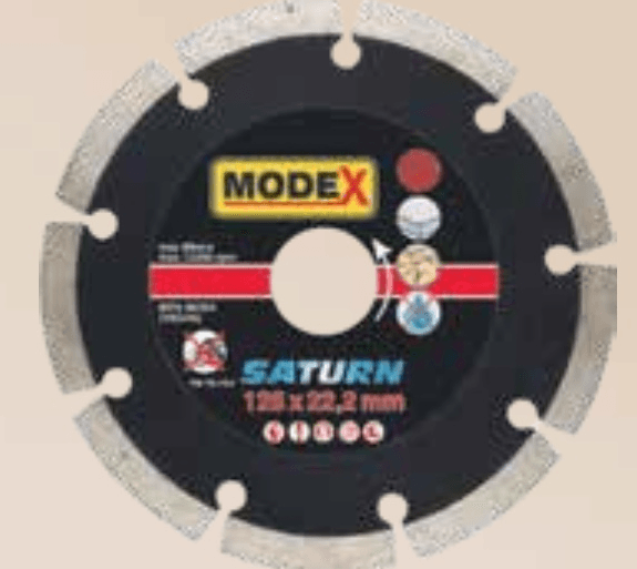 Ploča dijamantna Saturn segmentna 115 mm MODEX - Akcija u trgovini KTC