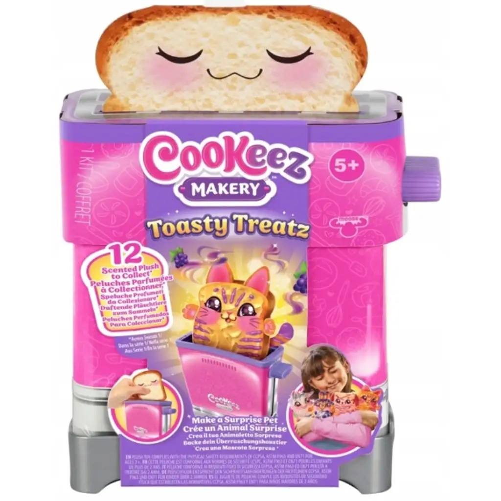 Toasty Treatz, Cookeez Plišani tost 1 kom - Akcija u trgovini Tommy