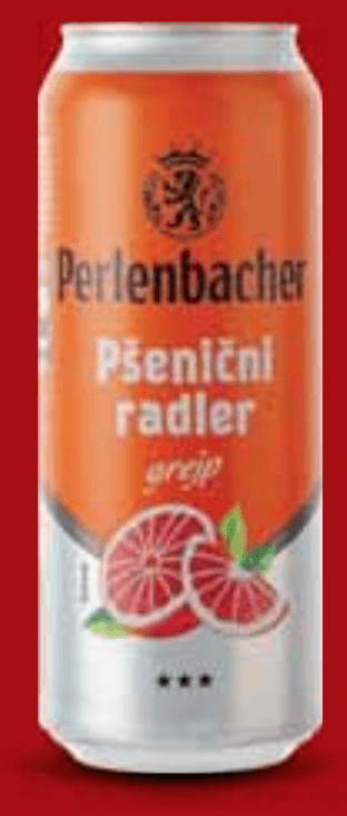 Perlenbacher Radler grejp 0.5 l - Akcija u trgovini Lidl