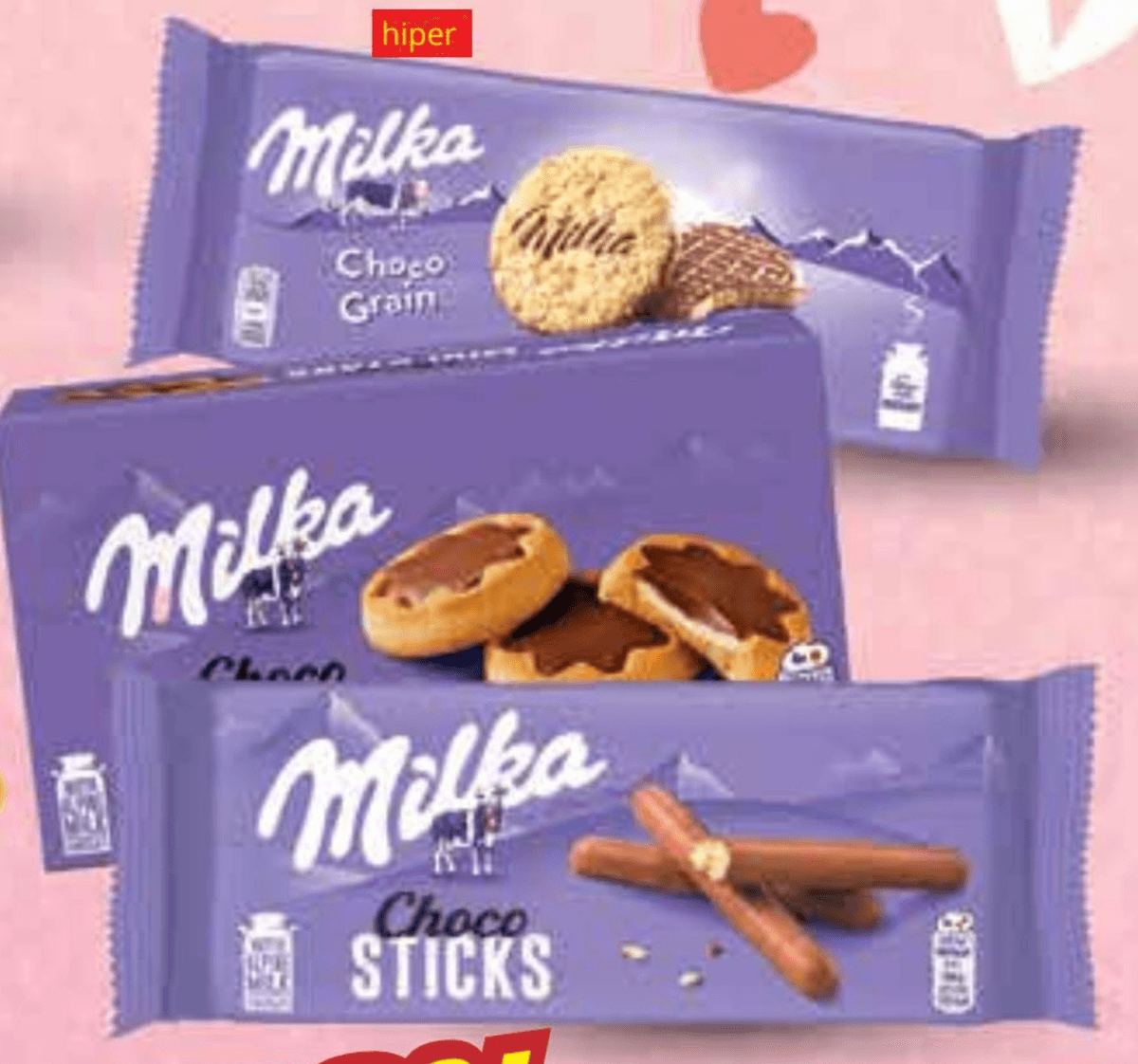 Odabrani asortiman keksa Milka - Akcija u trgovini Ribola