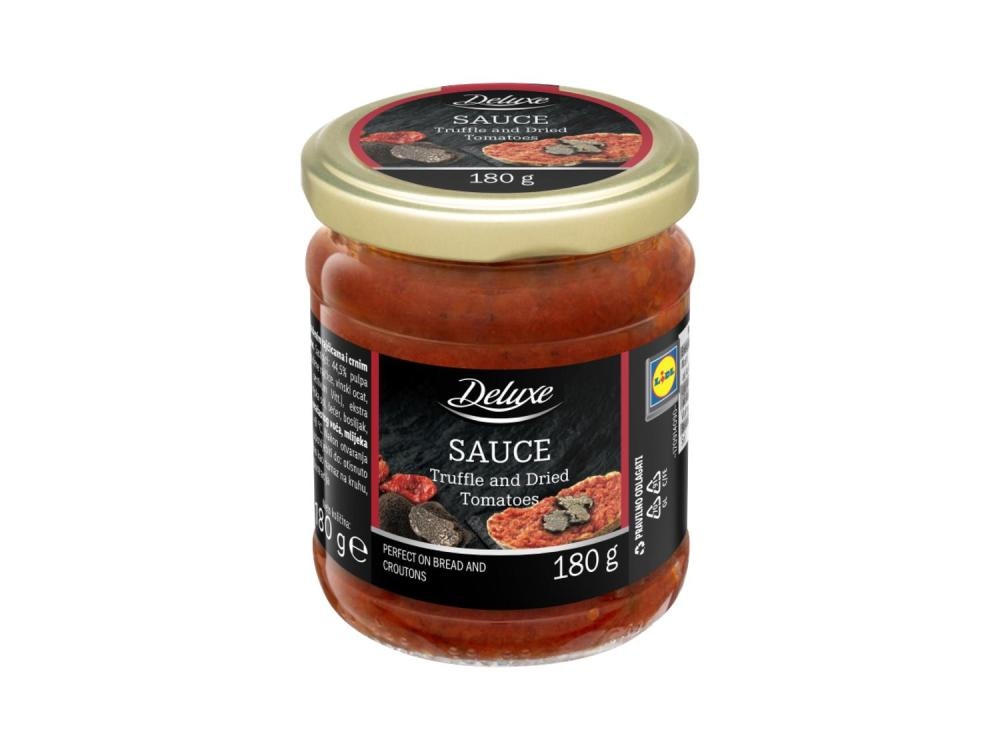 Deluxe Umak od tartufa i sušene rajčice 180 g - Akcija u trgovini Lidl