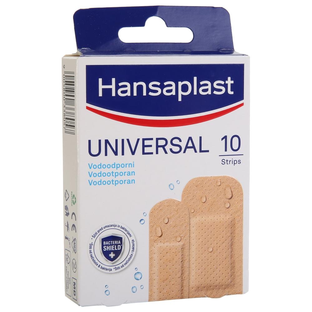 Hansaplast Universal flasteri 10 strips - Akcija u trgovini Studenac