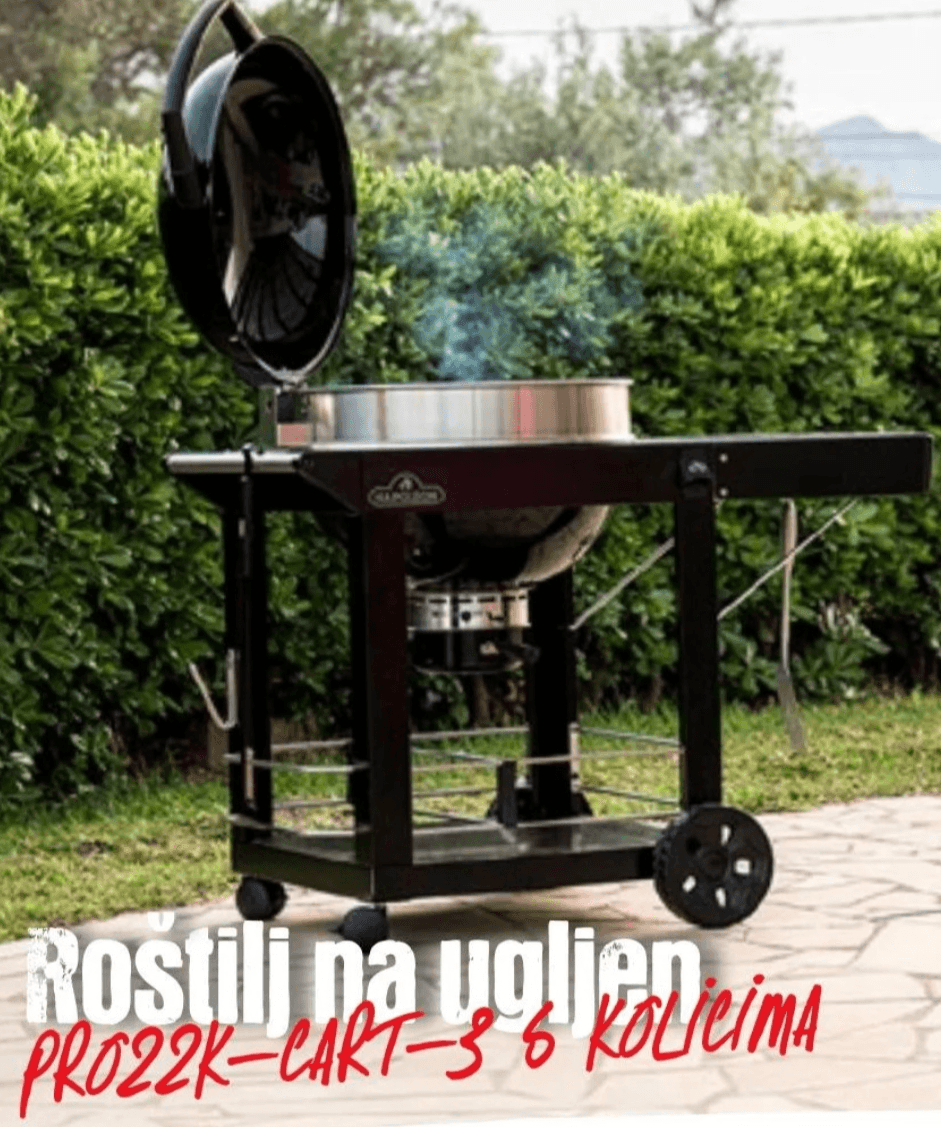 Roštilj na ugljen PRO22K-CART-36 NAPOLEON - Akcija u trgovini Lesnina
