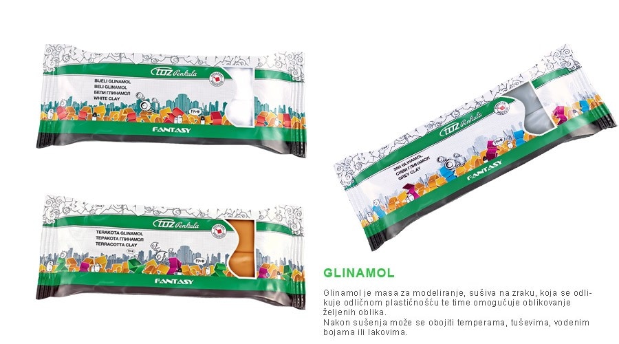 TZ Penkala Glinamol bijeli 250g Akcija u trgovini Konzum