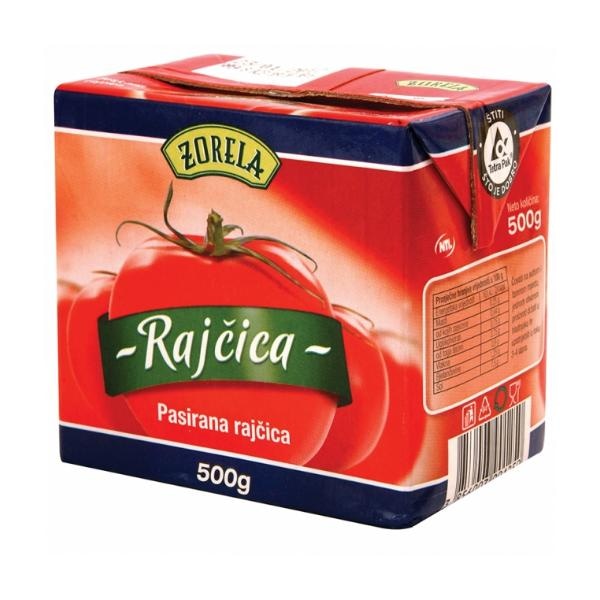 Pasirana rajčica 500 ml Zorela - Akcija u trgovini Trgovina Krk