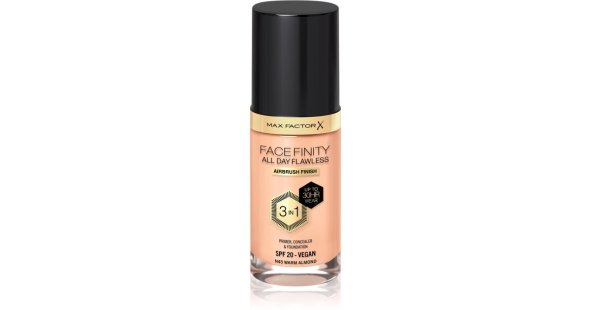 Max Factor Face Finity All Day Flawless Airbrush Finish Foundation - Akcija u trgovini Bipa
