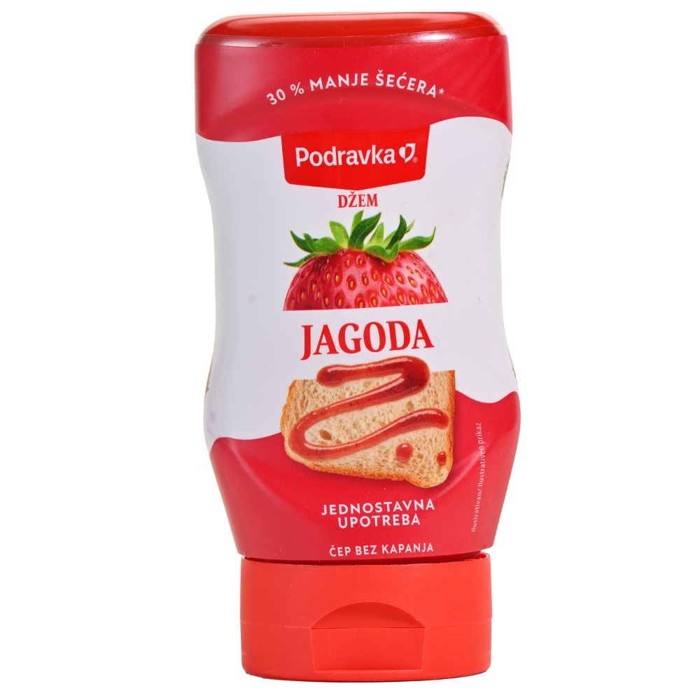 Podravka Squeeze džem Jagoda 330 g Akcija u trgovini Žabac