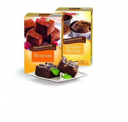 Mješavina za kolače SPAR od 300 g do 366 g - Akcija u trgovini Interspar