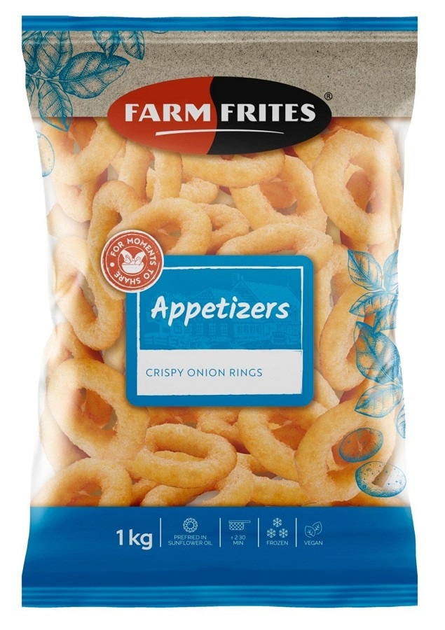 Luk panirani koluti 1 kg FARM FRITES - Akcija u trgovini Stanić Diskont