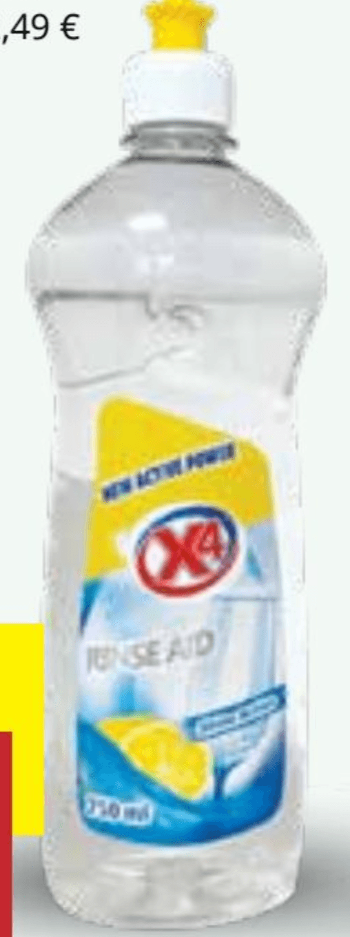 X4 Sredstvo za ispiranje perilice 750 ml - Akcija u trgovini Ribola