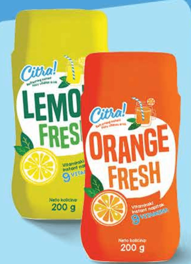CITRA Instant vitaminski napitak 200 g - Akcija u trgovini Plodine