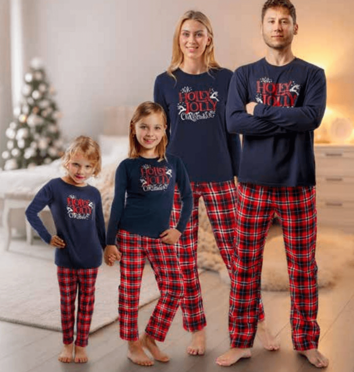 Dječja, ženska ili muška božićna pidžama 1 kom - Akcija u trgovini Interspar