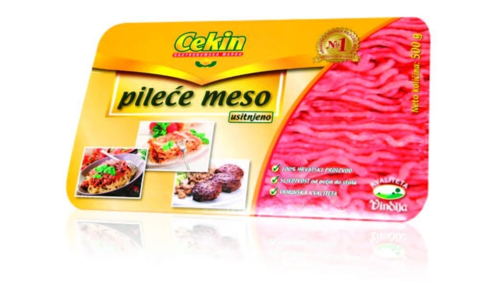 Usitnjeno pileće meso ili Usitnjeno pureće meso 500g Cekin, Vindon - Akcija u trgovini KTC