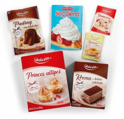 Proizvodi za pripremu kolača Dolcela od 7 g do 350 g - Akcija u trgovini Interspar