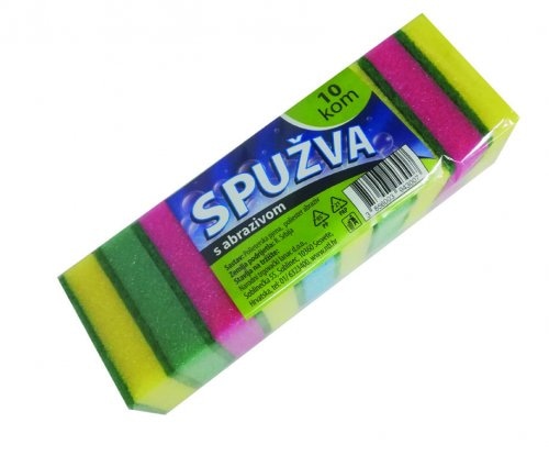 Spužvice za posuđe s abrazivom 5 kom DOMEO - Akcija u trgovini NTL