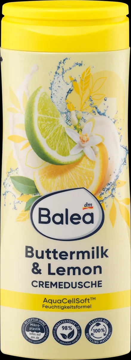 Balea gel za tuširanje mlaćenica i limun 300 ml - Akcija u trgovini Dm