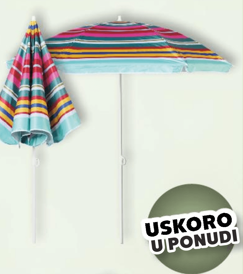 Crivit Suncobran 1 komad - Akcija u trgovini Kaufland