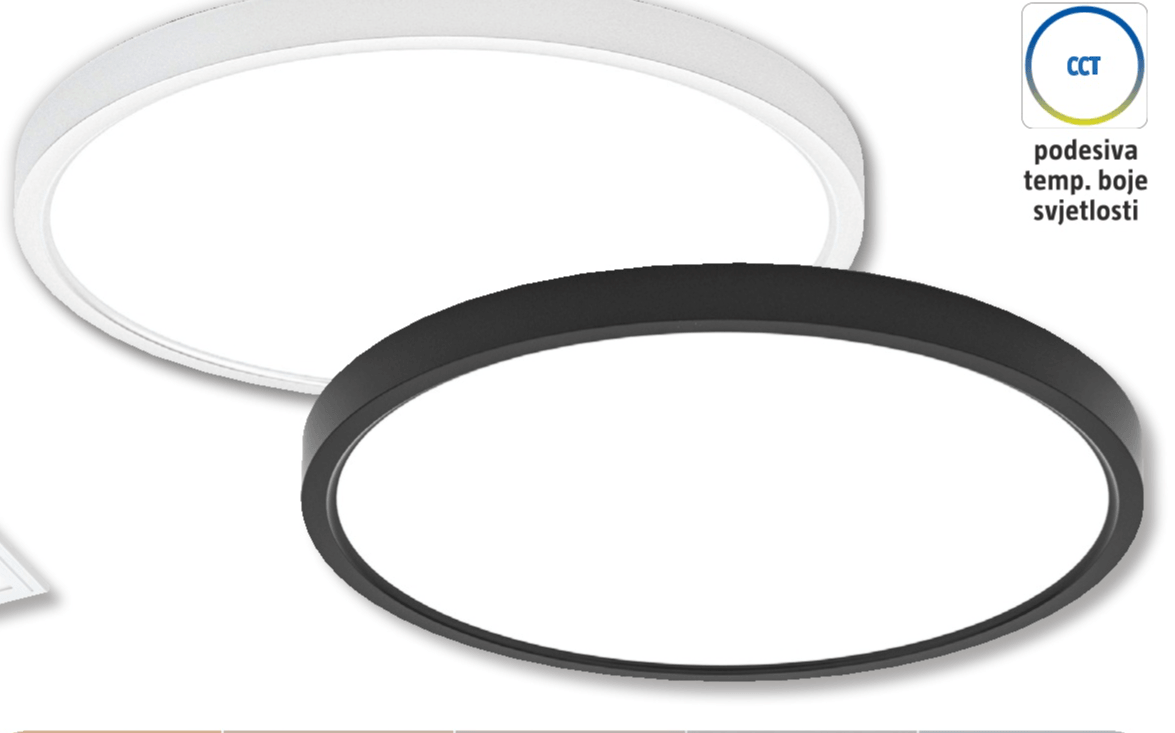 Tween Light Stropna LED svjetiljka 18 W, Ø 22,5 x v 2,4 cm, 1.890 lm - Akcija u trgovini Bauhaus