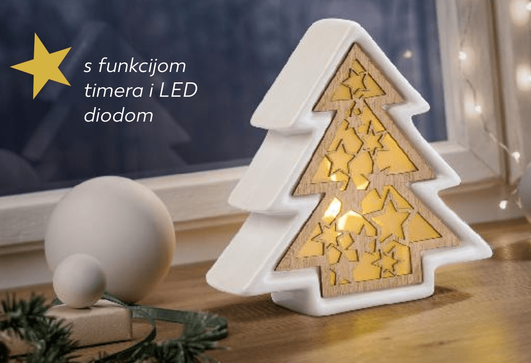 Božićna dekoracija - Akcija u trgovini Kaufland