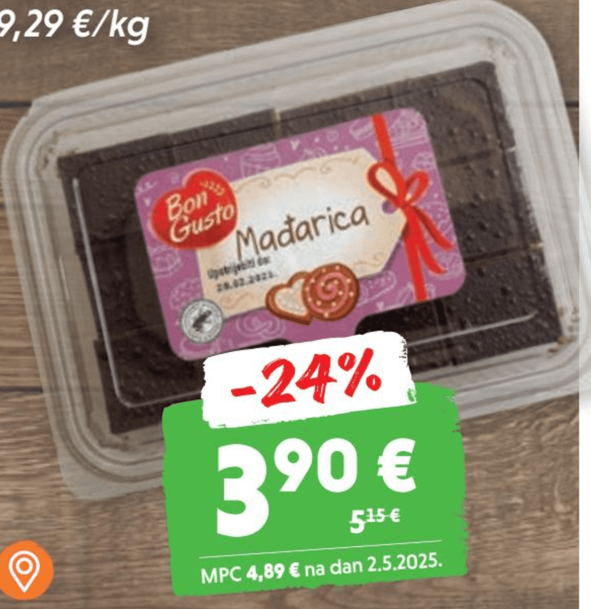 Bon Gusto Mađarica 420 g - Akcija u trgovini Studenac