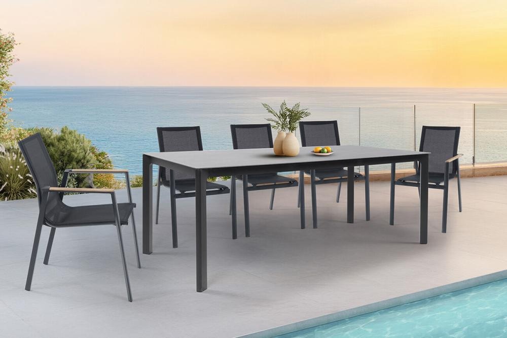 Vrtni blagovaonski set VIANA FLAVIA 7 komada - Akcija u trgovini Harvey Norman