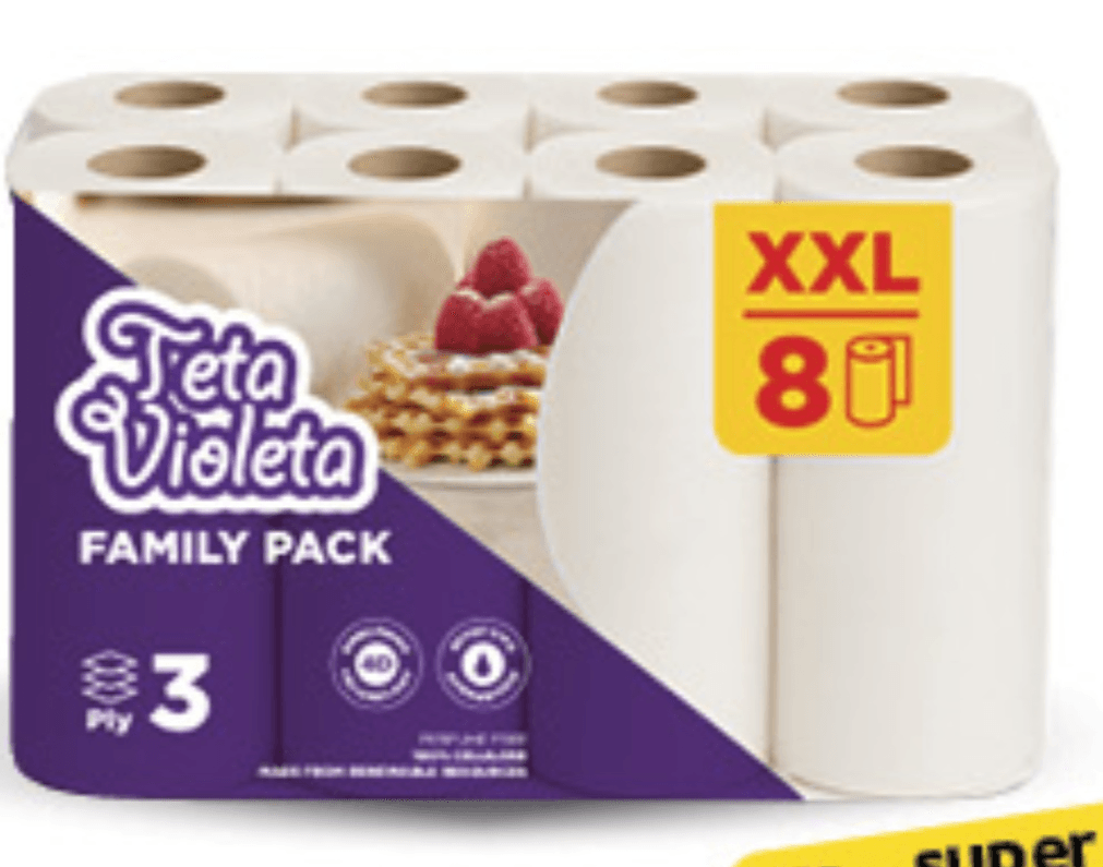 Violeta Papirnati ručnik 8/1 - Akcija u trgovini Konzum