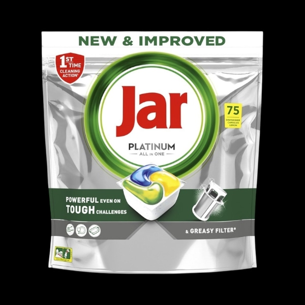 Jar tablete za pranje suda platinum lemon 75 kom Akcija u trgovini Pivac