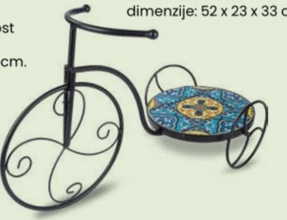 Stalak-oblik bicikl Euro Garden - Akcija u trgovini Eurospin