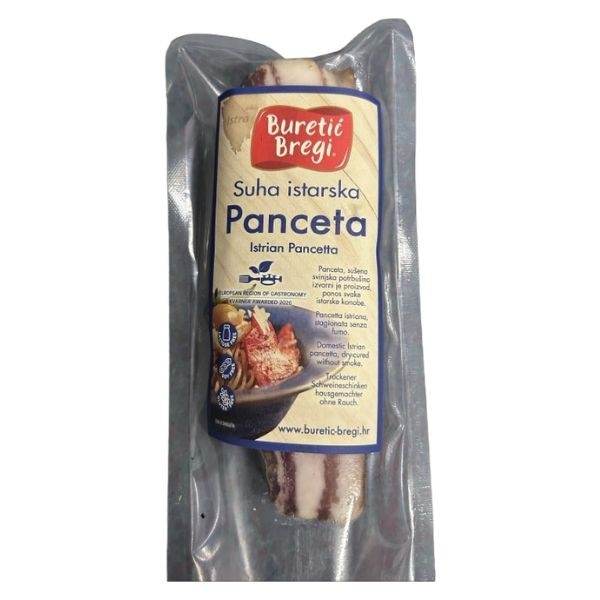 Istarska panceta cca 250 g Buretić Akcija u trgovini Konzum