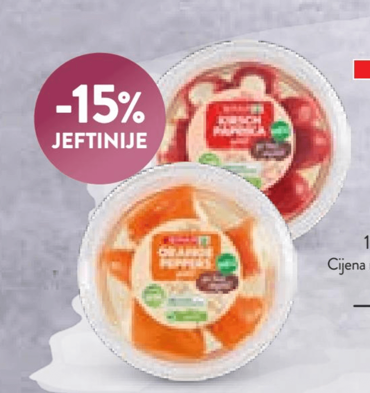 Papričice punjene sirom 140 g Spar - Akcija u trgovini Interspar