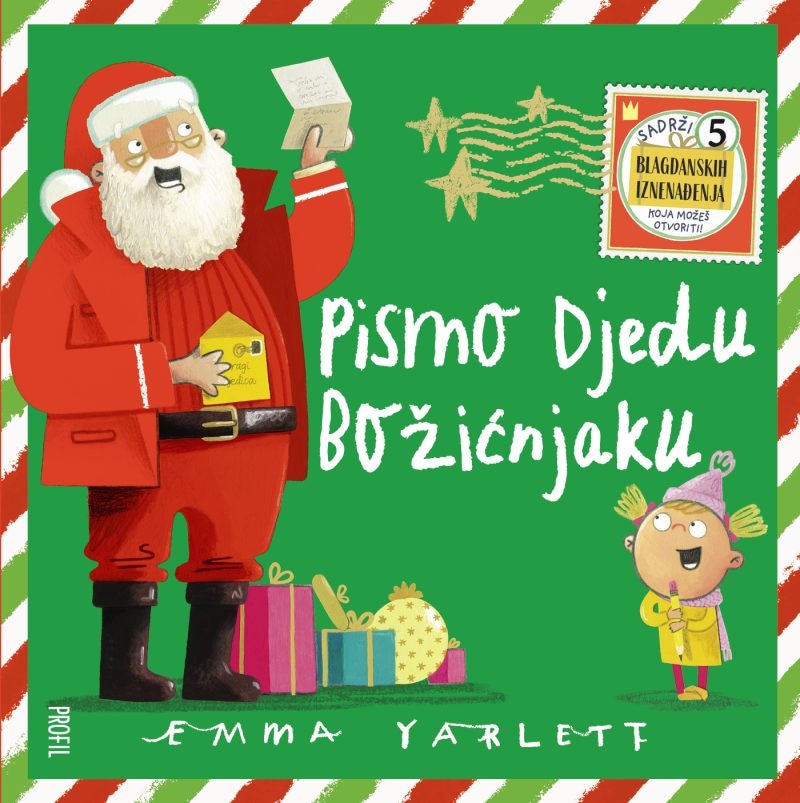 Pismo Djedu Božićnjaku Emma Yarlett - Akcija u trgovini VBZ