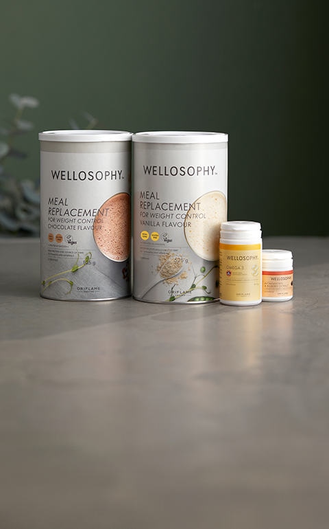 Wellosophy zamjenski obrok za kontrolu težine 525 g - Akcija u trgovini Oriflame