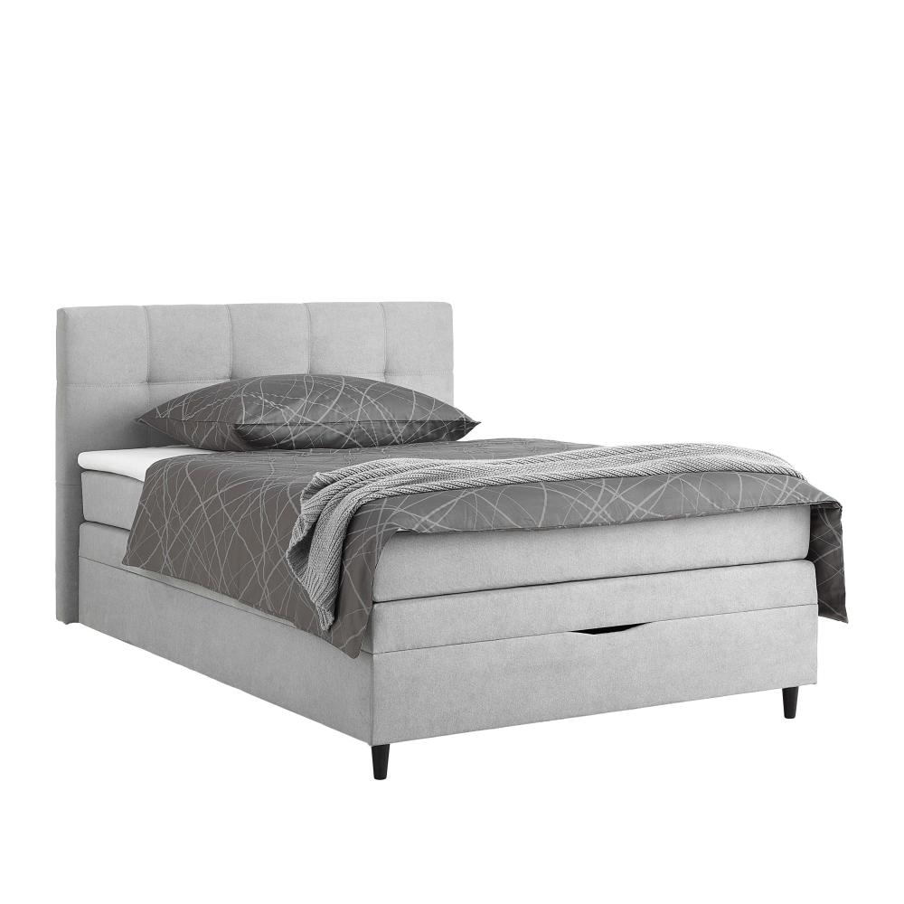 Beldomo sleep Boxspring krevet Miami silber 180x200 cm Akcija u trgovini Lesnina