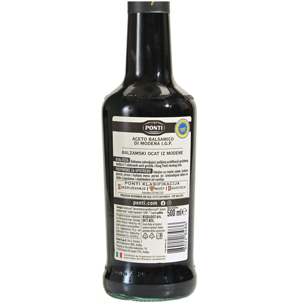 Ponti Ocat balzamski 0.5L - Akcija u trgovini Konzum