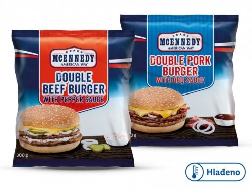 MCENNEDY Double burger 300 g - Akcija u trgovini Lidl
