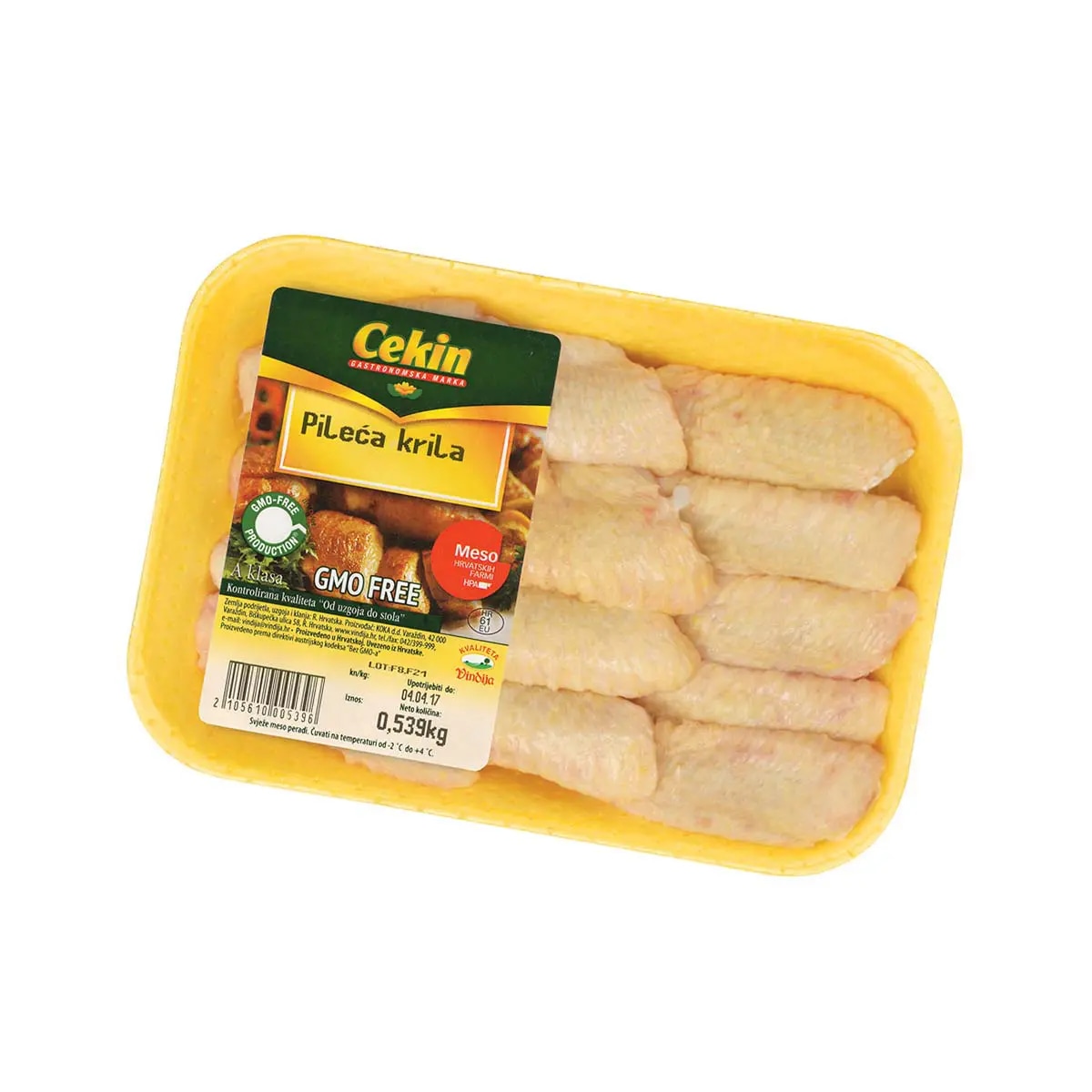 Pileća krila rinfuza Cekin - Akcija u trgovini KTC