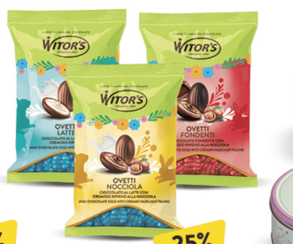 Witor's Uskrsna mini jaja 115g - Akcija u trgovini Konzum