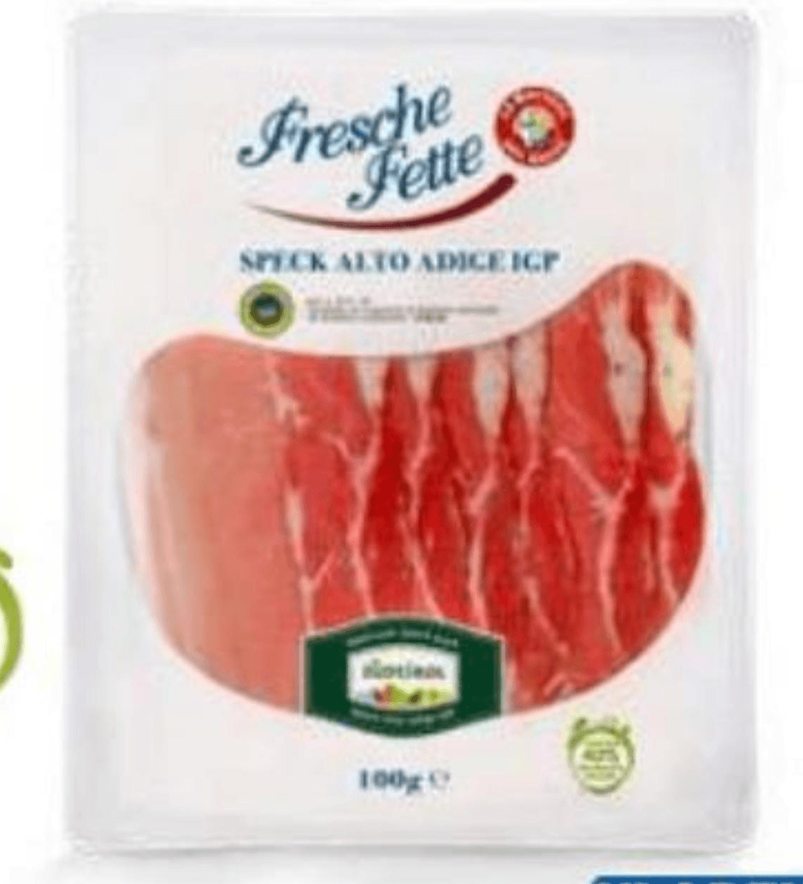 Suha šunka Južni Tirol IGP 100 g Fresche Fette - Akcija u trgovini Eurospin