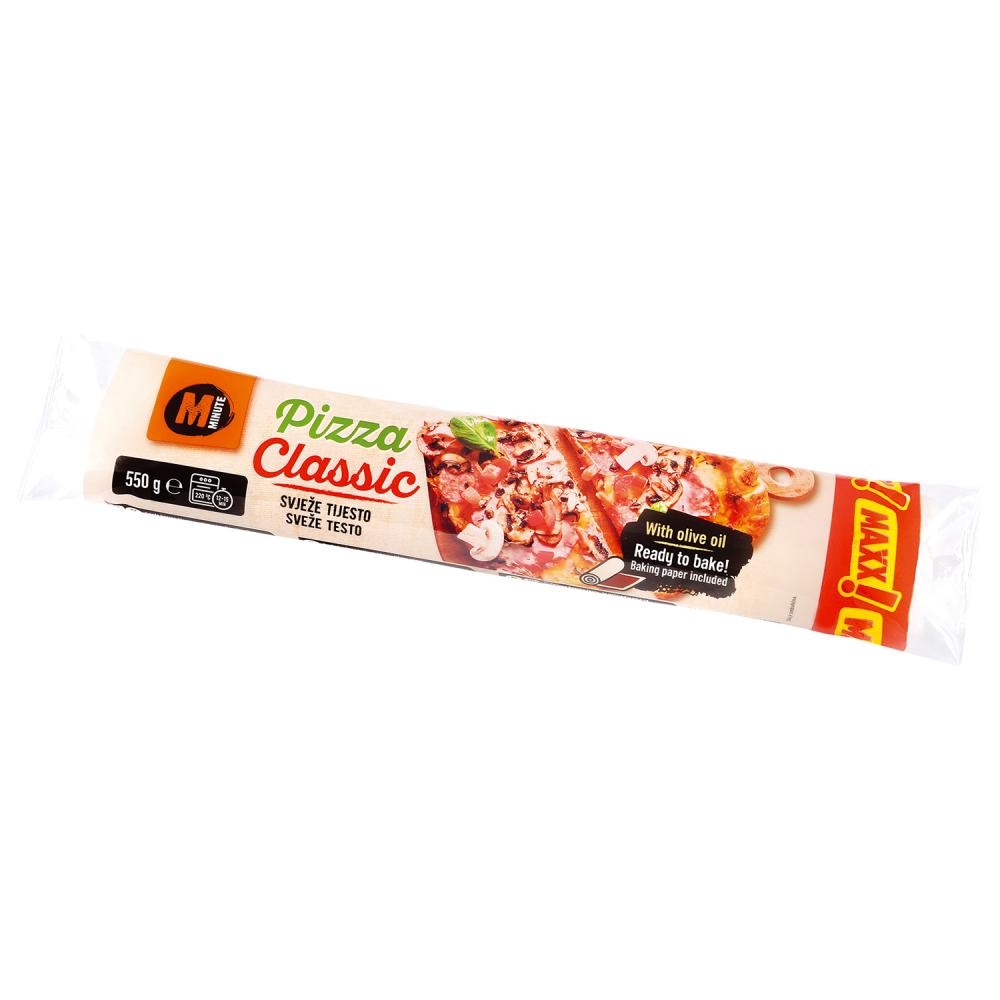 Minute svježe tijesto za pizzu Maxx 550g - Akcija u trgovini Konzum