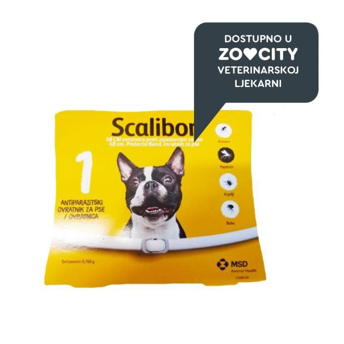 Scalibor ogrlica 48 cm - Akcija u trgovini Zoo City